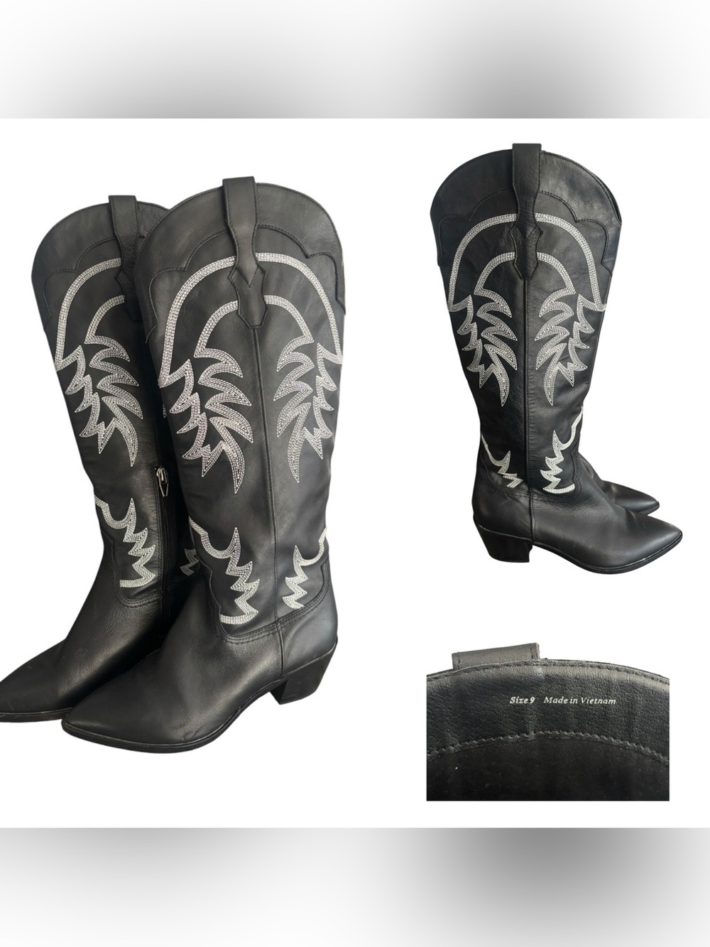 Jeffrey Campbell Finn Tall Western Boots - Picture 2 of 10